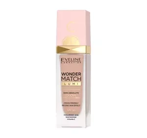 EVELINE WONDER MATCH LUMI LUXURY ILLUMINATING FOUNDATION 20 NUDE 30ML