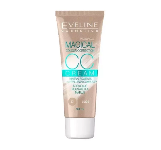 EVELINE MAGICAL CC 53 BEIGE CREAM 30ML