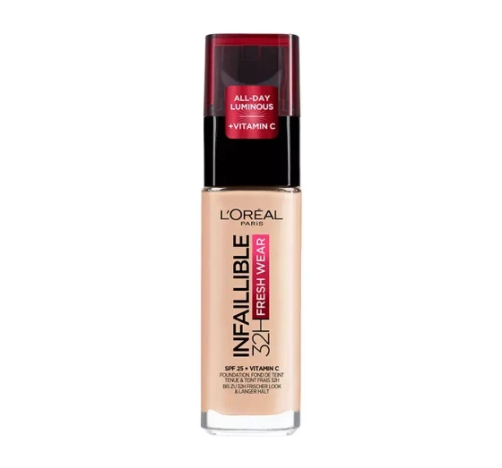 LOREAL INFAILLIBLE 32H FRESH WEAR LONG-LASTING FOUNDATION 20 30ML