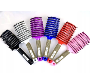 DENI CARTE HAIRBRUSH BOAR BOAR VENT PINK