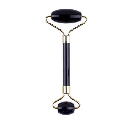 DENI CARTE FACE ROLLER JADEIT BLACK FACE MASSAGER 