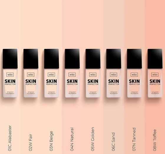 WIBO SKIN PERFECTOR FACE FOUNDATION	7N TANNED 30ML