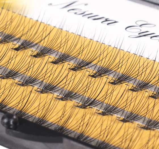 NESURA SILK INDIVIDUAL LASHES FALSE EYELASHES 9MM
