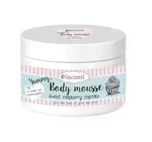 NACOMI BODY MOUSSE RASPBERRY CUPCAKE 180ML