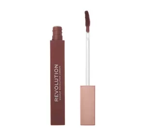 MAKEUP REVOLUTION IRL WHIPPED LIP CREME LONG-LASTING LIP COLOR 02 FRAPPUCCINO NUDE