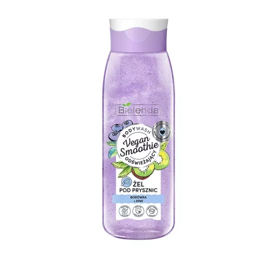 BIELENDA VEGAN SMOOTHIE REFRESHING SHOWER GEL BLUEBERRY KIWI 400G