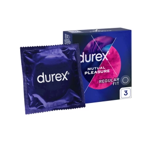 DUREX MUTUAL PLEASURE CONDOMS 3 PCS