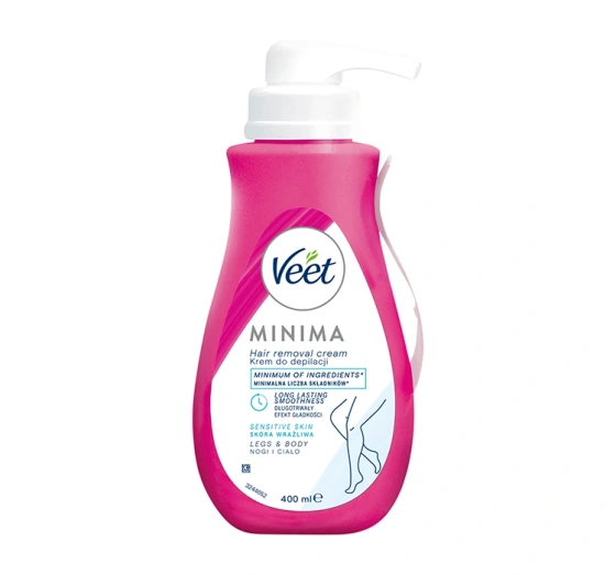 Click on photo to zoom it VEET MINIMA HAIR REMOVAL CREAM FOR SENSITIVE SKIN 400ML