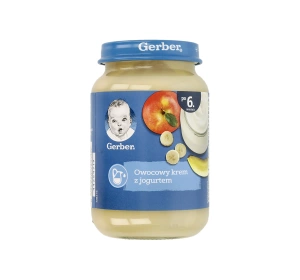 Gerber Baby Food  After 6 Months: Fruit Smoothie with Yogurt, 190 g