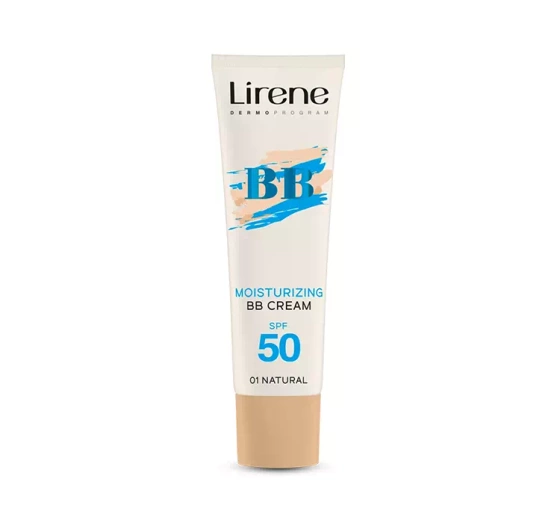 LIRENE MOISTURISING TINTING CREAM BB SPF50 01 NATURAL 30ML
