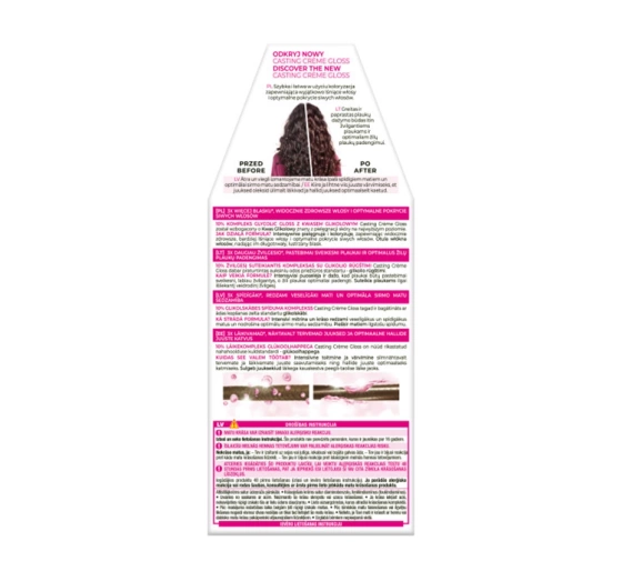 LOREAL CASTING CREME GLOSS SEMI PERMANENT HAIR DYE 5102 COOL MOCHA