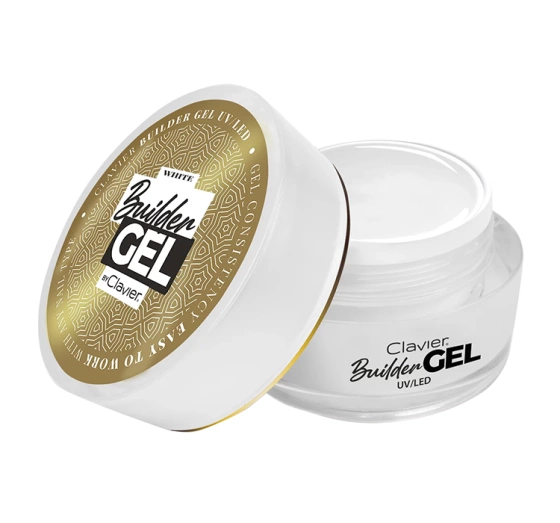 CLAVIER BUILDER GEL UV/LED WHITE 30G