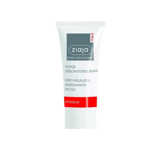 Click on photo to zoom it ZIAJA MED ANTI-WRINKLE TREATMENT NIGHT CREAM BRIGHTENING 50ML