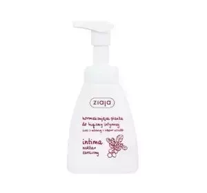 ZIAJA INTIMA NORMALIZING INTIMATE HYGIENE FOAM CRANBERRY NECTAR 250ML