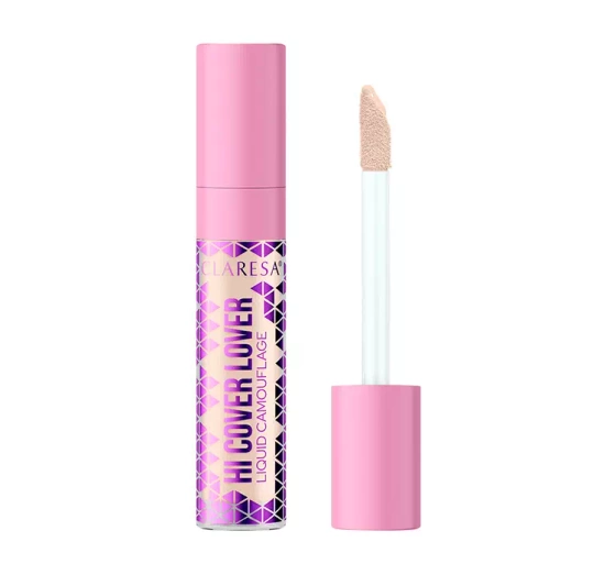 CLARESA HI COVER LOVER VEGAN WATERPROOF FACE CONCEALER 21 LIGHTEST 8G