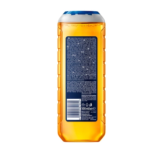 NIVEA MEN Active Energy Energising 3-in-1 Shower Gel 500ml