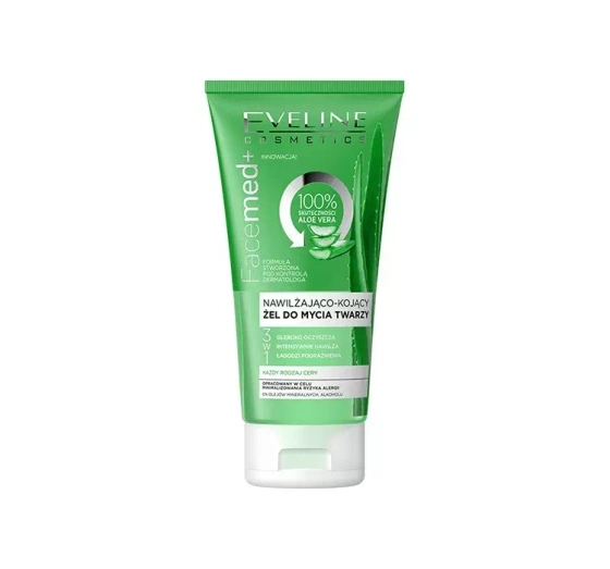 EVELINE FACEMED MOISTURIZING AND SOOTHING FACE WASH GEL