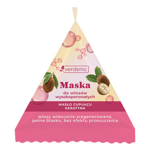 Verdenic Cupuacu Butter and Keratin Hair Mask for High-Porosity Hair 25ml