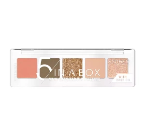 CATRICE 5 IN A BOX MINI EYESHADOW PALETTE 070 ELEGANT KHAKI LOOK 4G