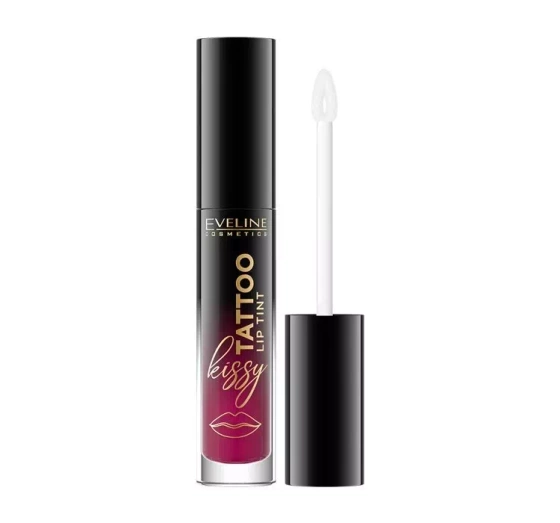 EVELINE KISSY TATTOO LIQUID LIPSTICK 01 PRETTY PURPLE 4.5ML