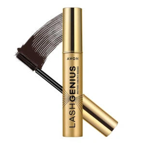 AVON 5 IN ONE LASH GENIUS MASCARA BROWN BLACK 10ML