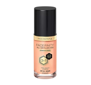 MAX FACTOR FACEFINITY ALL DAY FLAWLESS 3IN1 VEGAN FOUNDATION C80 BRONZE 30ML 