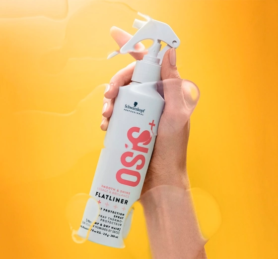 SCHWARZKOPF OSIS + FLATLINER HEAT PROTECTION SPRAY 200ML