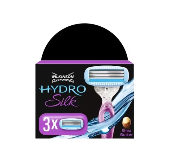 WILKINSON SWORD HYDRO SILK RAZOR REFILLS FOR WOMEN 3 PIECES
