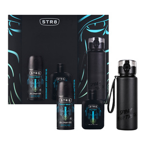 STR8 Wild Beat Eau de Toilette Spray 100 ml + Deodorant Spray 150 ml + 500 ml Water Bottle