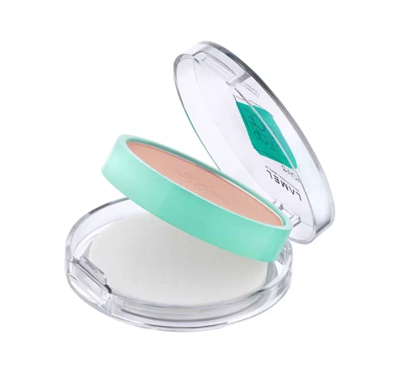 LAMEL CLEAR FACE COMPACT POWDER ANTIBACTERIAL PRESSED POWDER 401 LIGHT NATURAL 6G
