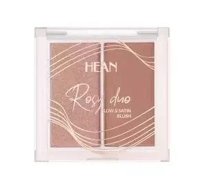 HEAN ROSY DUO CHEEK BLUSH IN TWO SHADES RD4 SENSUAL 6G