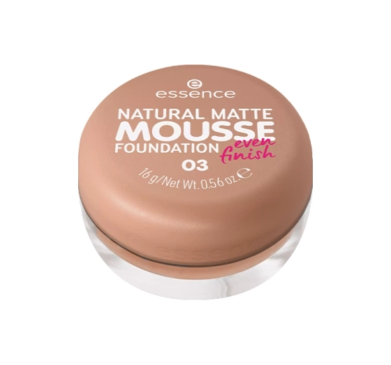 ESSENCE NATURAL MATTE MOUSSE FOUNDATION 03 16G