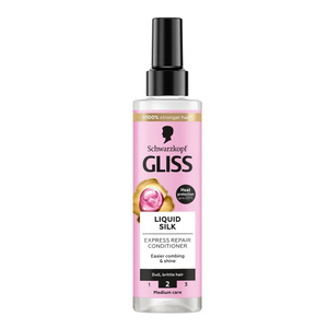 GLISS LIQUID SILK EXPRESS REPAIR CONDITIONER FOR DULL AND BRITLE HAIR 200ML 