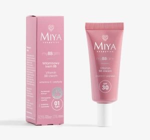 MIYA COSMETICS MYBBCREAM VITAMIN BB CREAM 01 LIGHT 30ML
