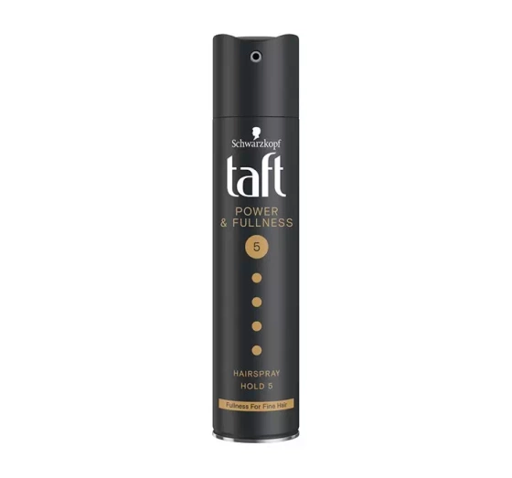 TAFT POWER & FULLNESS HAIRSPRAY FOR DELICATE AND THIN HAIR 250ML