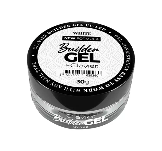 CLAVIER BUILDER GEL UV/LED WHITE 30G