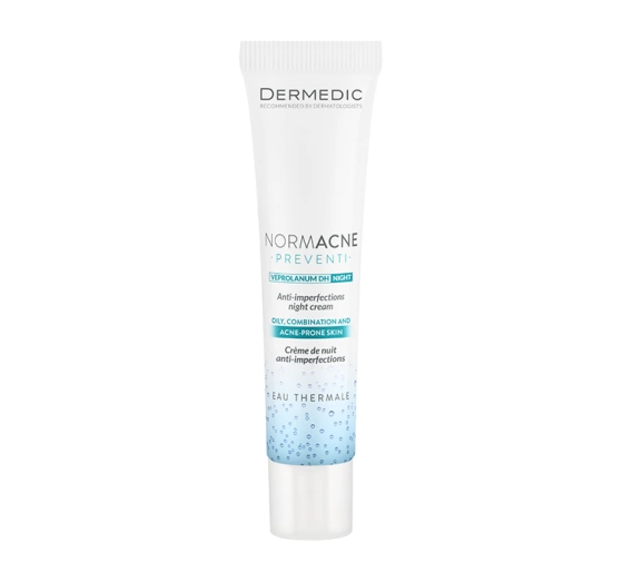 Click on photo to zoom it DERMEDIC NORMACNE PREVENTI ANTI-IMPERFECTIONS NIGHT CREAM 40ML