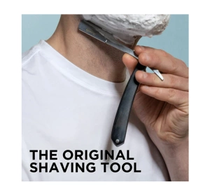 WILKINSON SWORD CLASSIC PREMIUM STRAIGHT RAZOR FOR MEN + 5 INTERCHANGEABLE BLADES
