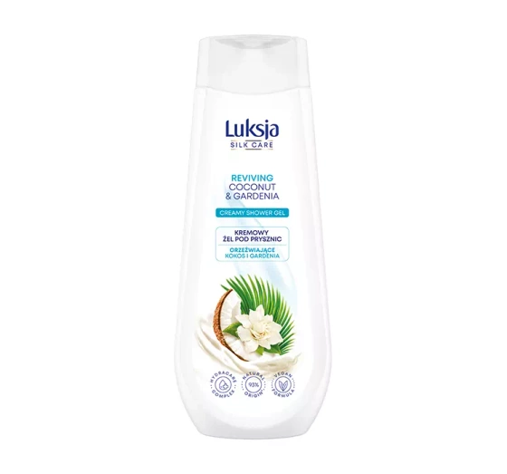 LUXIA SILK CARE REVIVING CREAM SHOWER GEL WITH COCONUT AND GARDENIA 500ML 