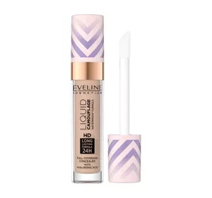 EVELINE LIQUID CAMOUFLAGE CONCEALER WITH HYALURONIC ACID 06 MEDIUM BEIGE 7ML