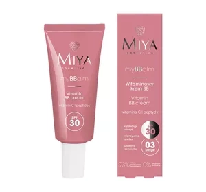 MIYA COSMETICS MYBBCREAM VITAMIN BB CREAM 03 BEIGE 30ML