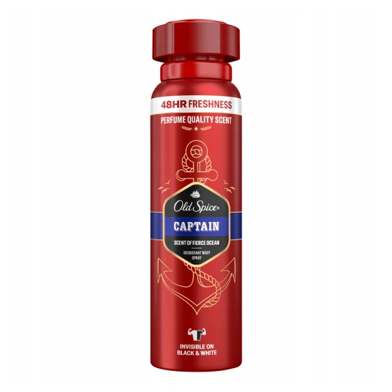 OLD SPICE CAPTAIN DEODORANT SPRAY 150ML