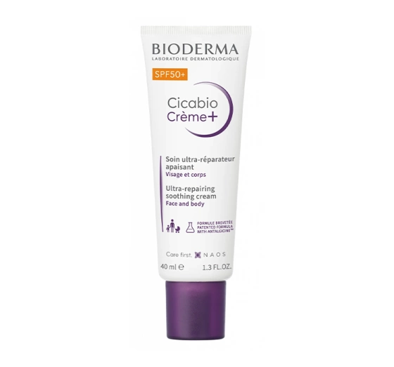 Bioderma Cicabio Ultra Repairing Soothing Cream SPF50+ 40ml