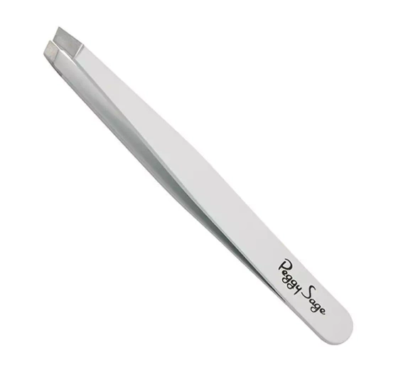 PEGGY SAGE EYEBROW TWEEZER WHITE 