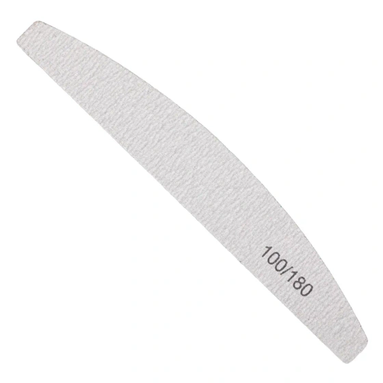 Molly Lac Boat-Shaped Nail Files 100/180 Pack of 10