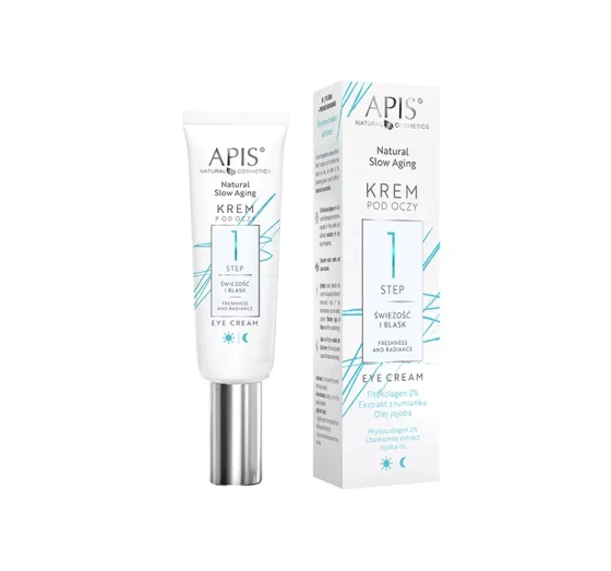 APIS NATURAL SLOW AGING EYE CREAM STEP 1 15ML
