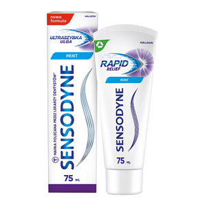 SENSODYNE RAPID RELIEF TOOTHPASTE ULTRA-RAPID RELIEF HYPERSENSITIVE TEETH 75 ML
