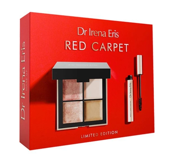 Dr Irena Eris Red Carpet Makeup Set Face Palette + Mascara