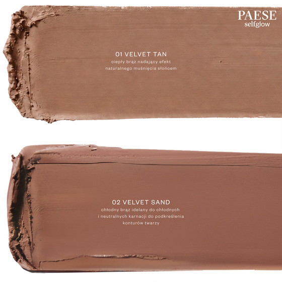 Click on photo to zoom it Paese SelfGlow Cream Bronzer 02 Velvet Sand 8g