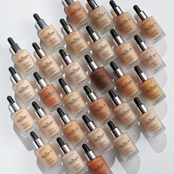 CATRICE HD LIQUID COVERAGE FOUNDATION 010 LIGHT BEIGE 30ML